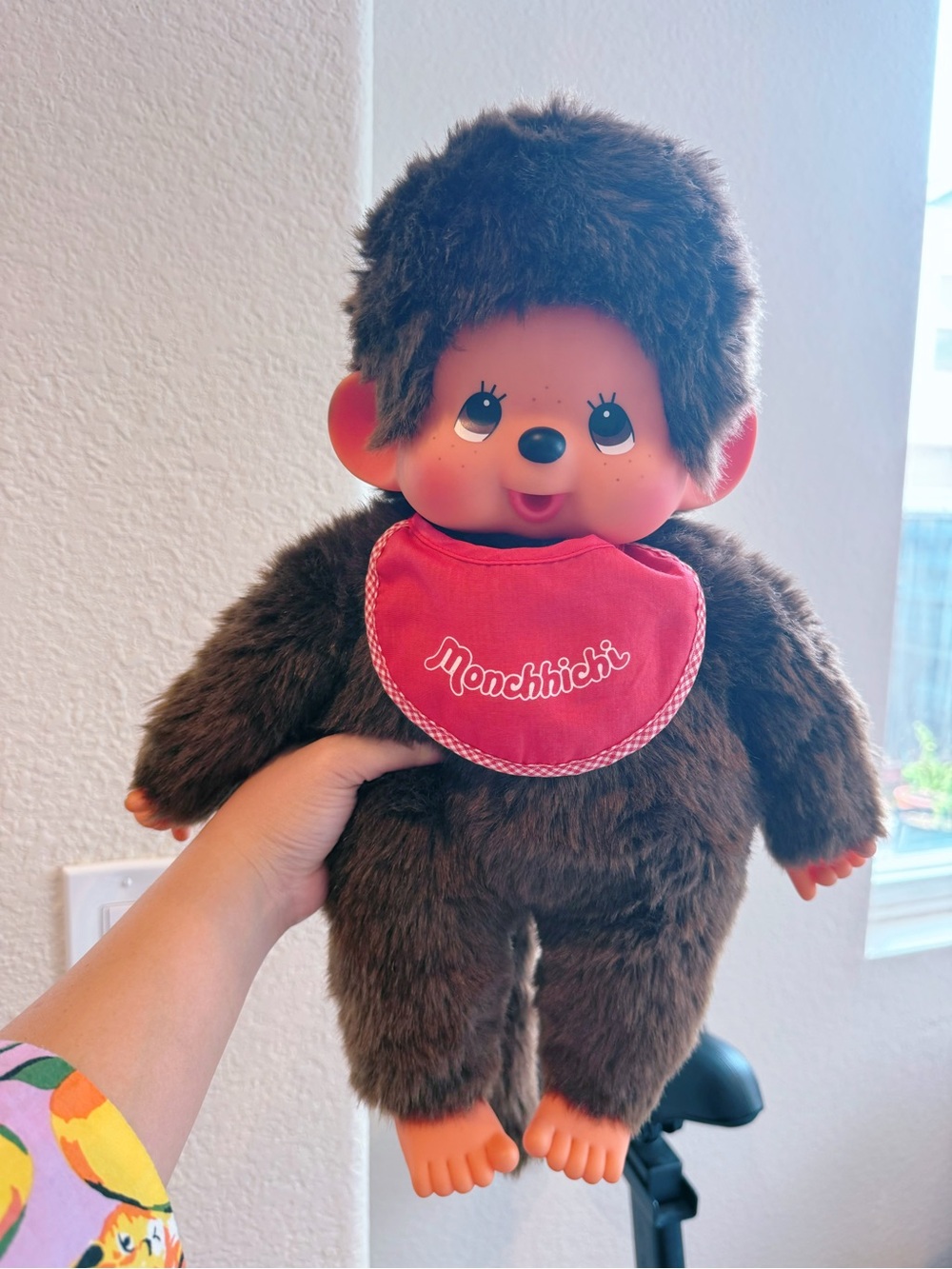 large Monchhichi boy doll